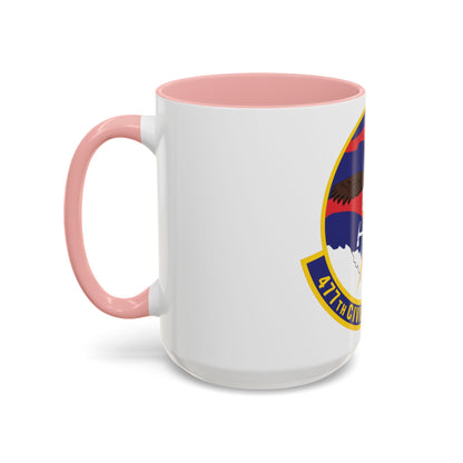 477th Civil Engineer Squadron (U.S. Air Force) Accent Coffee Mug