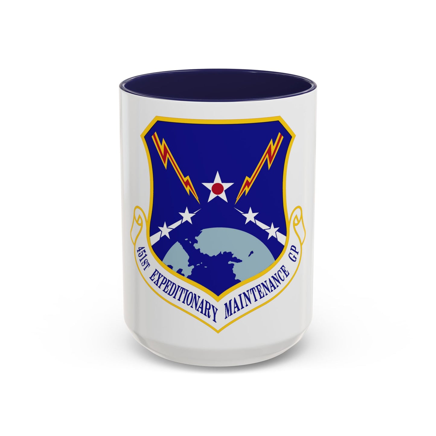451st Expeditionary Maintenance Group (U.S. Air Force) Accent Coffee Mug