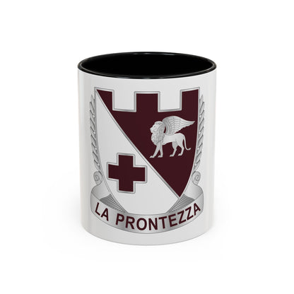 Dental Health Activity Italy (U.S. Army) Accent Coffee Mug
