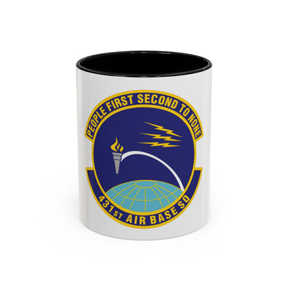 431st Air Base Squadron (U.S. Air Force) Accent Coffee Mug