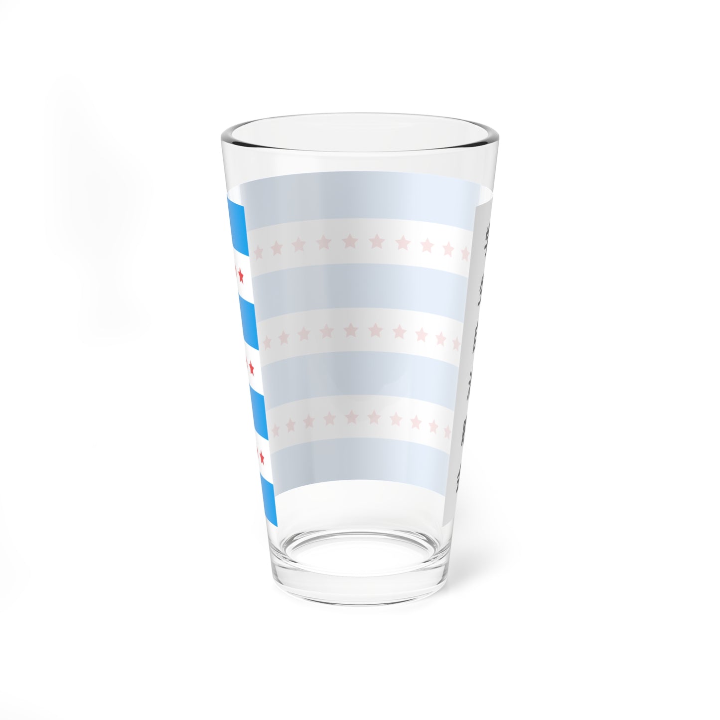 Beijing Students Autonomous Federation Flag Improved (China) Pint Glass 16oz