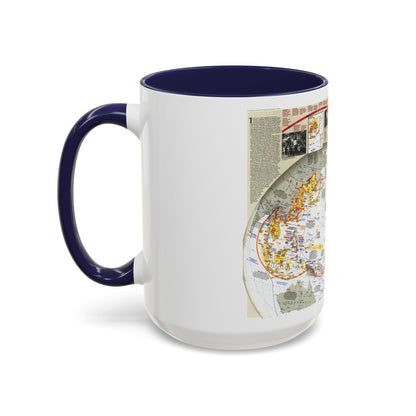 World War II- Asia and the Pacific (1991) (Map) Accent Coffee Mug