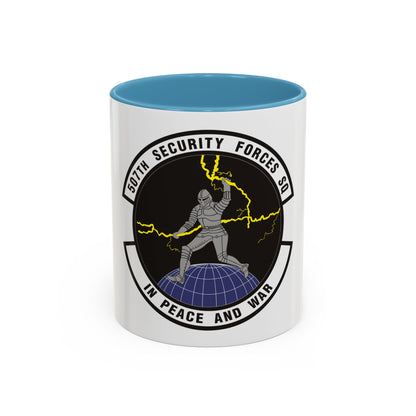507th Security Forces Squadron (U.S. Air Force) Accent Coffee Mug