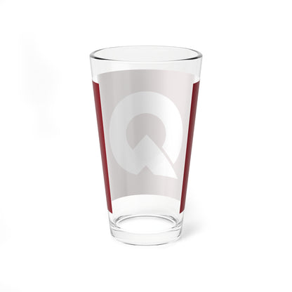 Flag of Ashiyasu Yamanashi 1967-2003 (Japan) Pint Glass 16oz