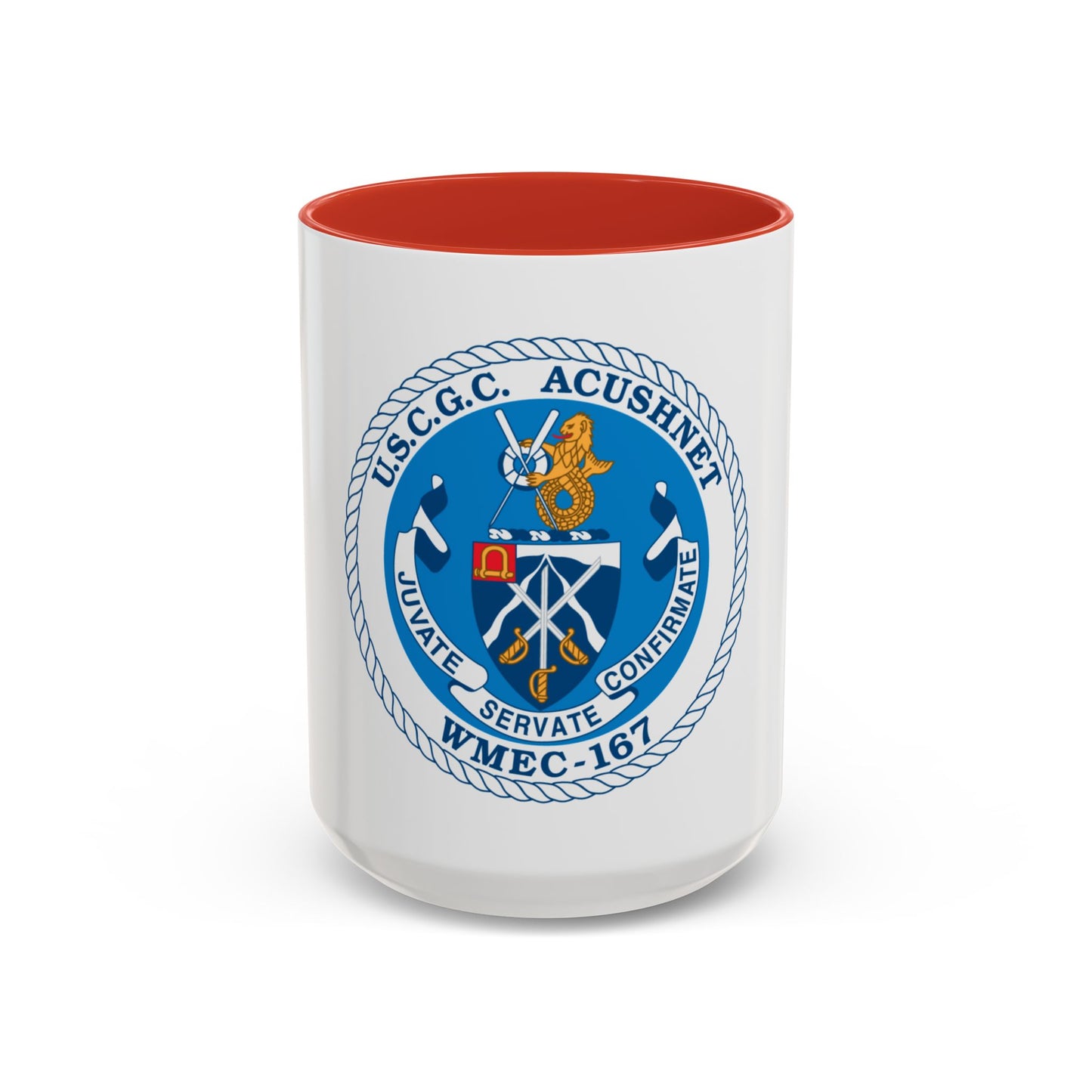 USCGC Acushnet WMEC 167 (U.S. Coast Guard) Accent Coffee Mug