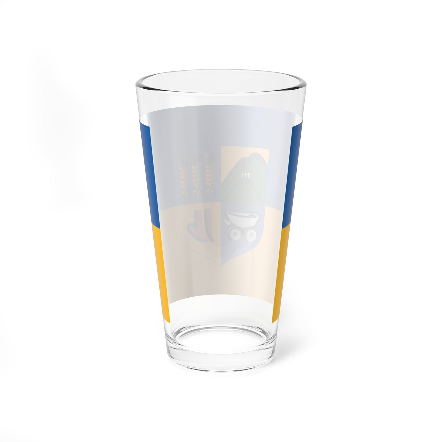 Flag of Budakalasz (Hungary) Pint Glass 16oz