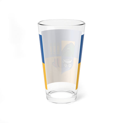 Flag of Budakalasz (Hungary) Pint Glass 16oz