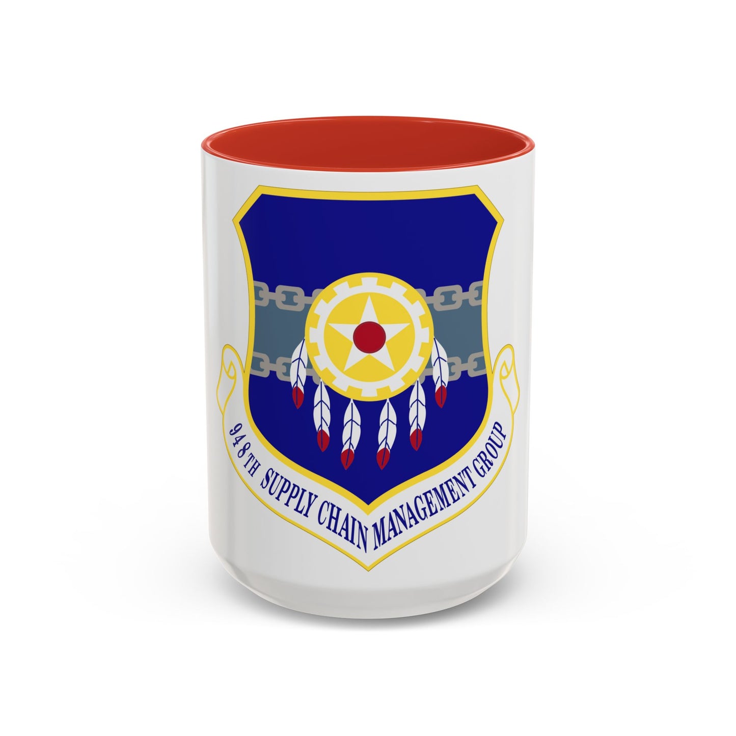 948 Supply Chain Management Group AFMC (U.S. Air Force) Accent Coffee Mug