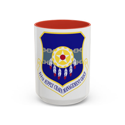 948 Supply Chain Management Group AFMC (U.S. Air Force) Accent Coffee Mug