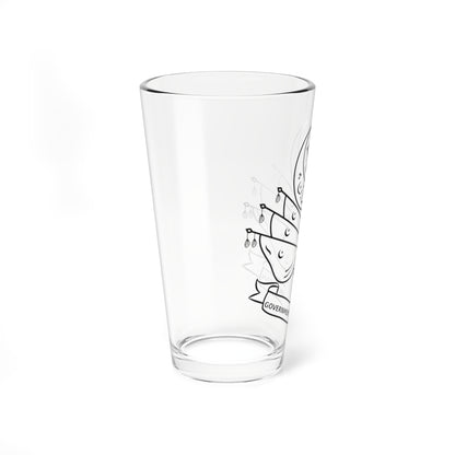 Emblem of East Pakistan 1956-1970 (Pakistan) (Coat of Arms) Pint Glass 16oz