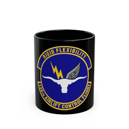 136th Airlift Control Flight (U.S. Air Force) Black Coffee Mug-11oz-Go Mug Yourself