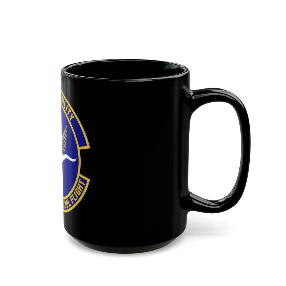 136th Airlift Control Flight (U.S. Air Force) Black Coffee Mug-Go Mug Yourself