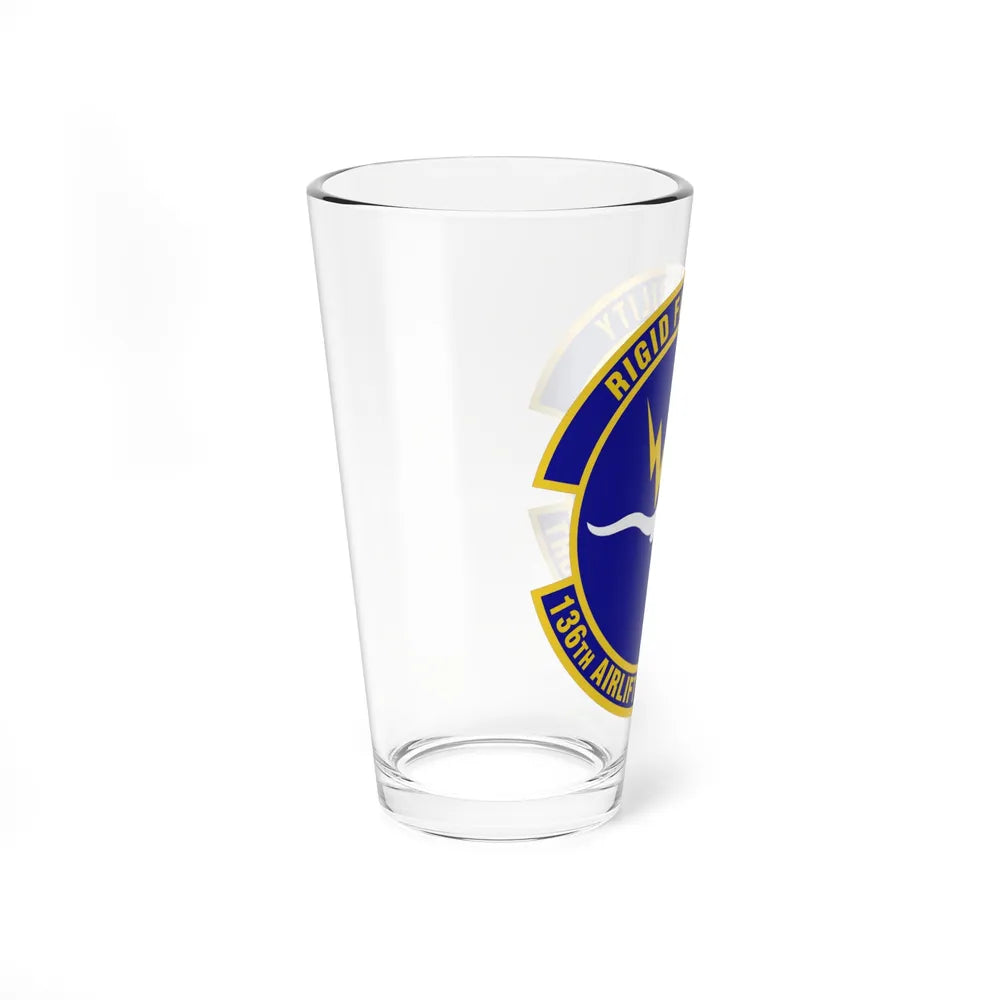 136th Airlift Control Flight (U.S. Air Force) Pint Glass 16oz-Go Mug Yourself