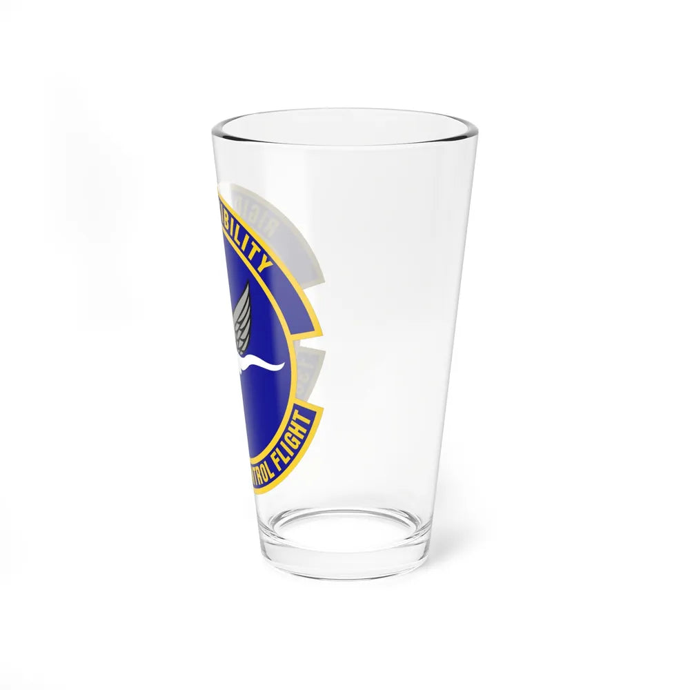 136th Airlift Control Flight (U.S. Air Force) Pint Glass 16oz-Go Mug Yourself