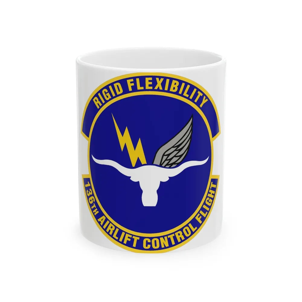 136th Airlift Control Flight (U.S. Air Force) White Coffee Mug-11oz-Go Mug Yourself