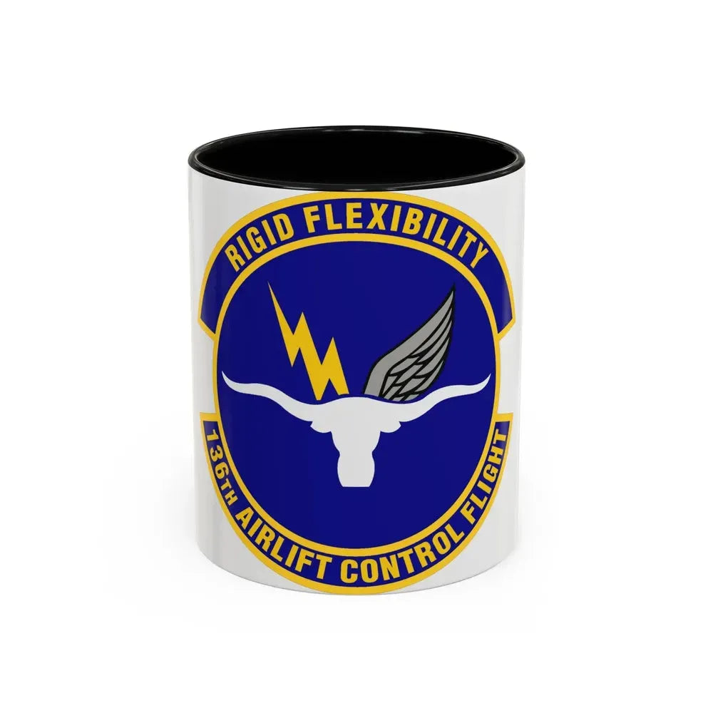 136th Airlift Control Flight (U.S. Air Force) Accent Coffee Mug 11oz Black - Go Mug Yourself