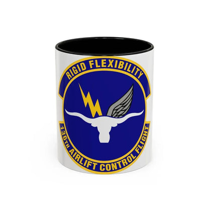 136th Airlift Control Flight (U.S. Air Force) Accent Coffee Mug 11oz Black - Go Mug Yourself