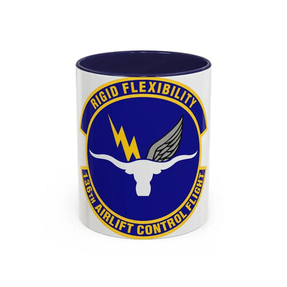 136th Airlift Control Flight (U.S. Air Force) Accent Coffee Mug 11oz Navy - Go Mug Yourself