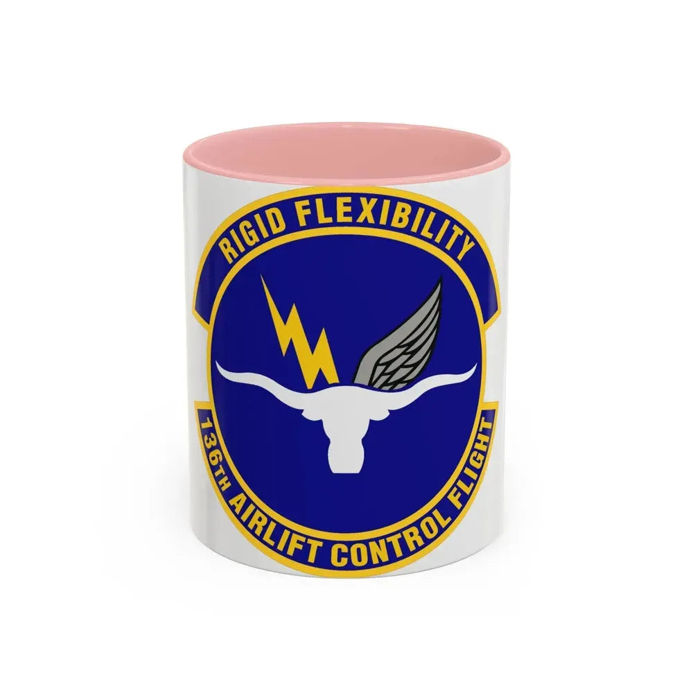 136th Airlift Control Flight (U.S. Air Force) Accent Coffee Mug 11oz Pink - Go Mug Yourself