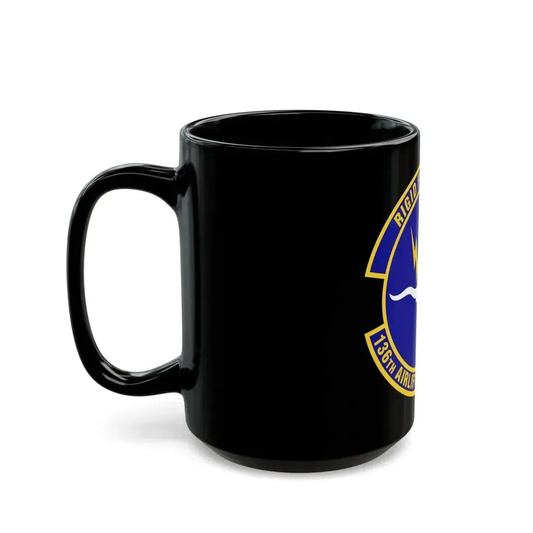 136th Airlift Control Flight (U.S. Air Force) Black Coffee Mug - Go Mug Yourself