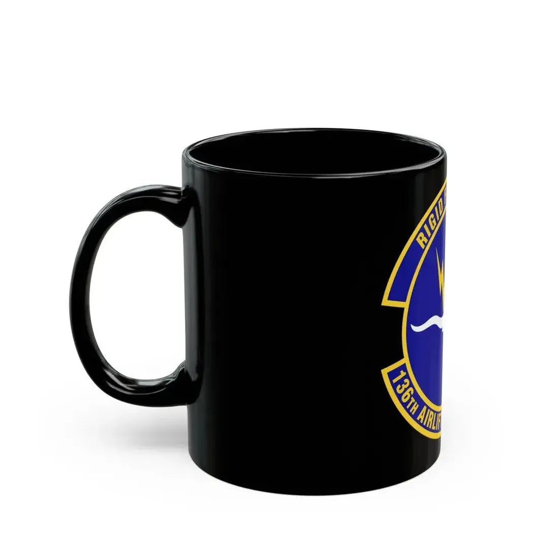 136th Airlift Control Flight (U.S. Air Force) Black Coffee Mug - Go Mug Yourself