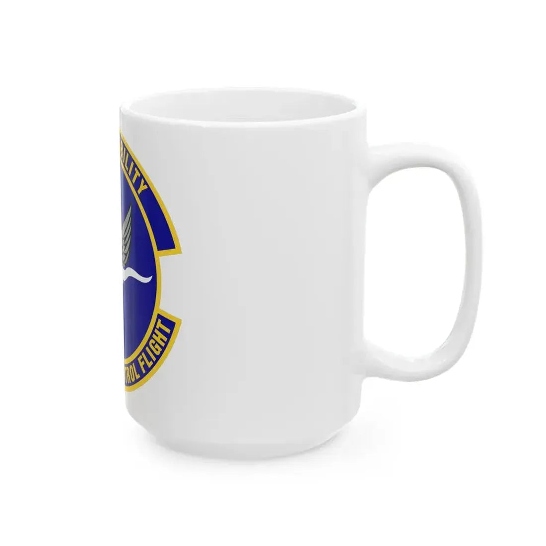 136th Airlift Control Flight (U.S. Air Force) White Coffee Mug - Go Mug Yourself