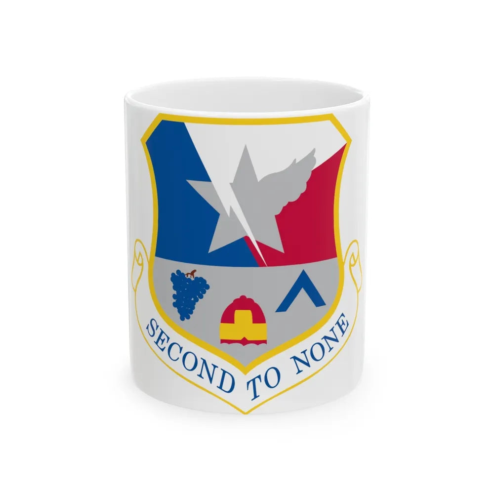 136th Airlift Wing (U.S. Air Force) White Coffee Mug-11oz-Go Mug Yourself