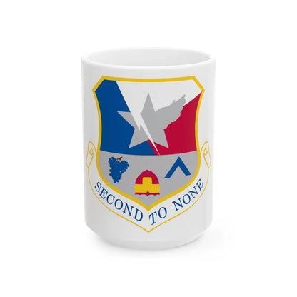 136th Airlift Wing (U.S. Air Force) White Coffee Mug-15oz-Go Mug Yourself