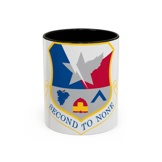 136th Airlift Wing (U.S. Air Force) Accent Coffee Mug 11oz Black - Go Mug Yourself