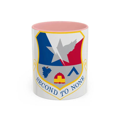 136th Airlift Wing (U.S. Air Force) Accent Coffee Mug 11oz Pink - Go Mug Yourself