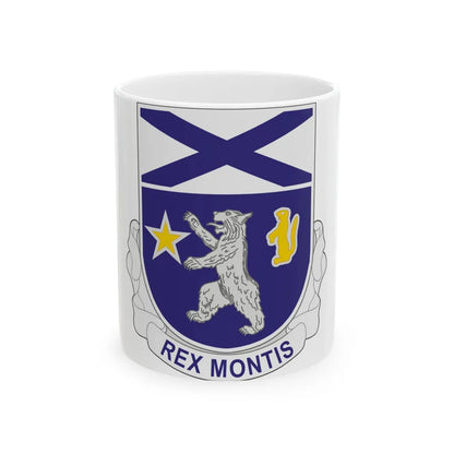 136th Infantry Regiment (U.S. Army) White Coffee Mug-11oz-Go Mug Yourself