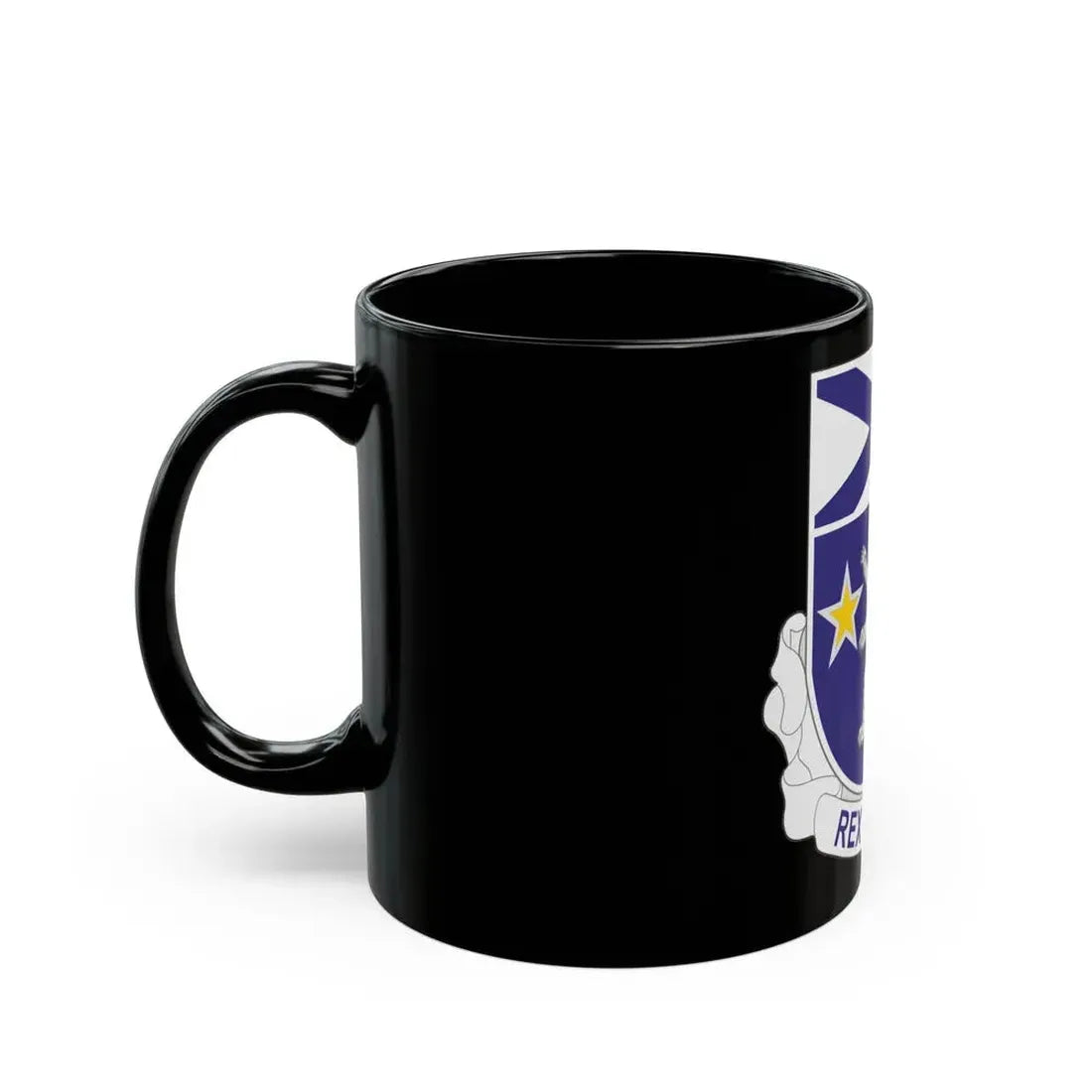 136th Infantry Regiment (U.S. Army) Black Coffee Mug - Go Mug Yourself