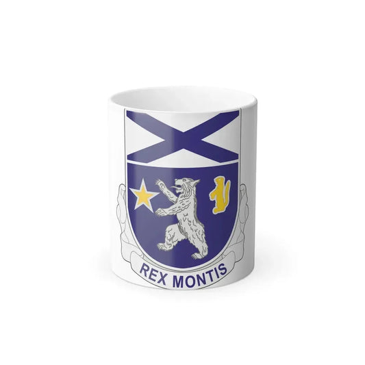 136th Infantry Regiment (U.S. Army) Color Changing Coffee Mug 11oz - Go Mug Yourself