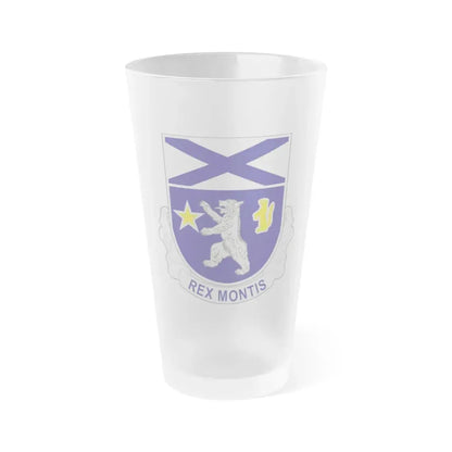 136th Infantry Regiment (U.S. Army) Frosted Pint Glass 16oz Default Title - Go Mug Yourself