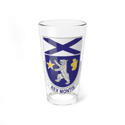 136th Infantry Regiment (U.S. Army) Pint Glass 16oz 16oz - Go Mug Yourself