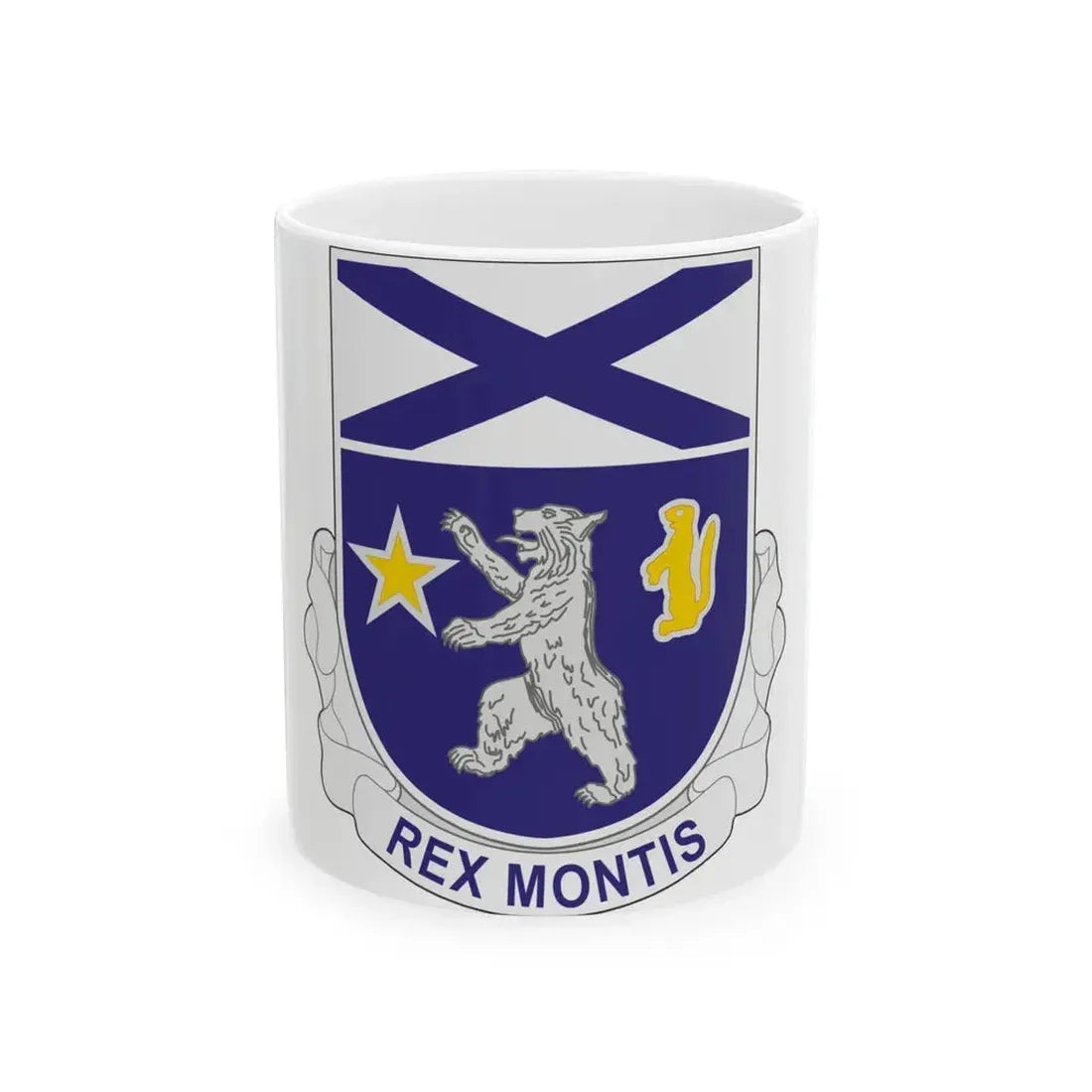 136th Infantry Regiment (U.S. Army) White Coffee Mug 11oz - Go Mug Yourself