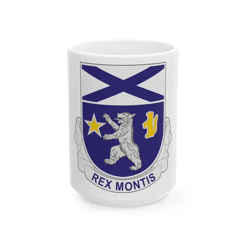 136th Infantry Regiment (U.S. Army) White Coffee Mug 15oz - Go Mug Yourself