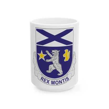 136th Infantry Regiment (U.S. Army) White Coffee Mug 15oz - Go Mug Yourself