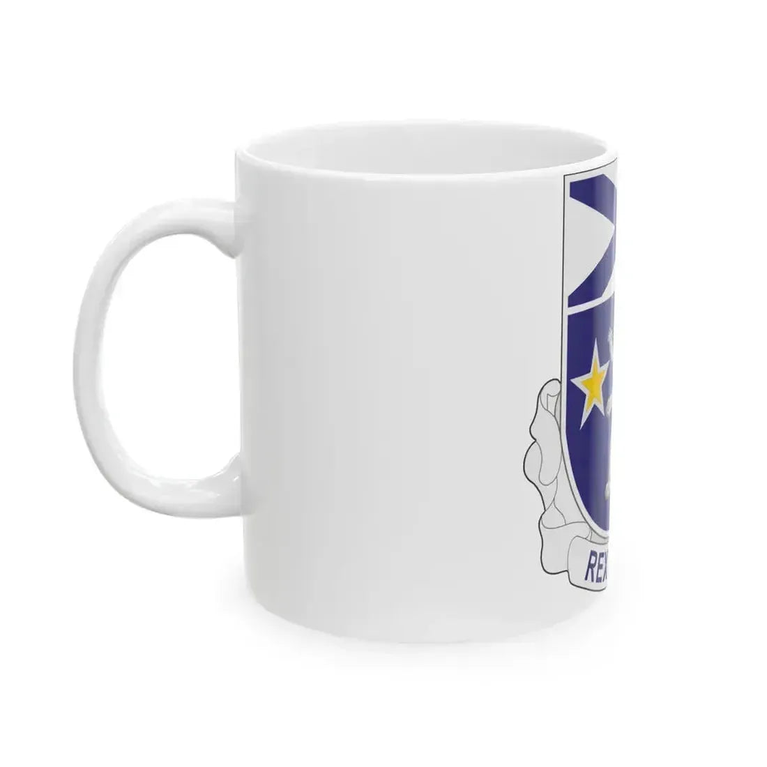 136th Infantry Regiment (U.S. Army) White Coffee Mug - Go Mug Yourself