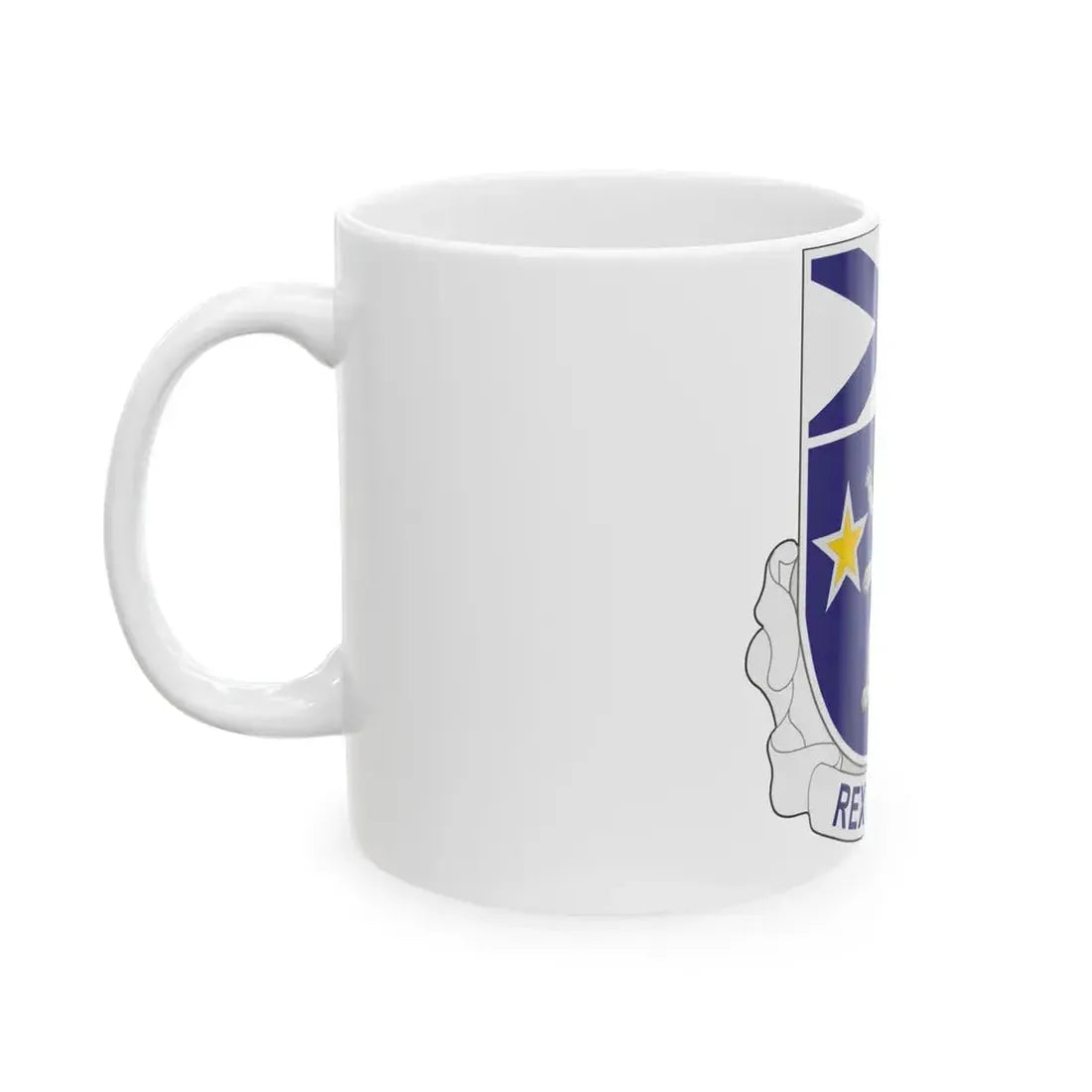 136th Infantry Regiment (U.S. Army) White Coffee Mug - Go Mug Yourself