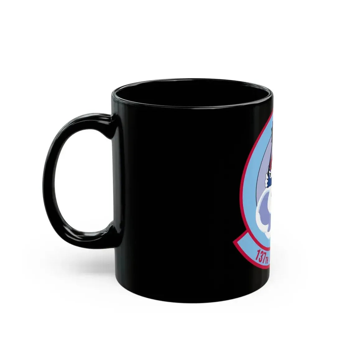 137 Airlift Squadron (U.S. Air Force) Black Coffee Mug - Go Mug Yourself