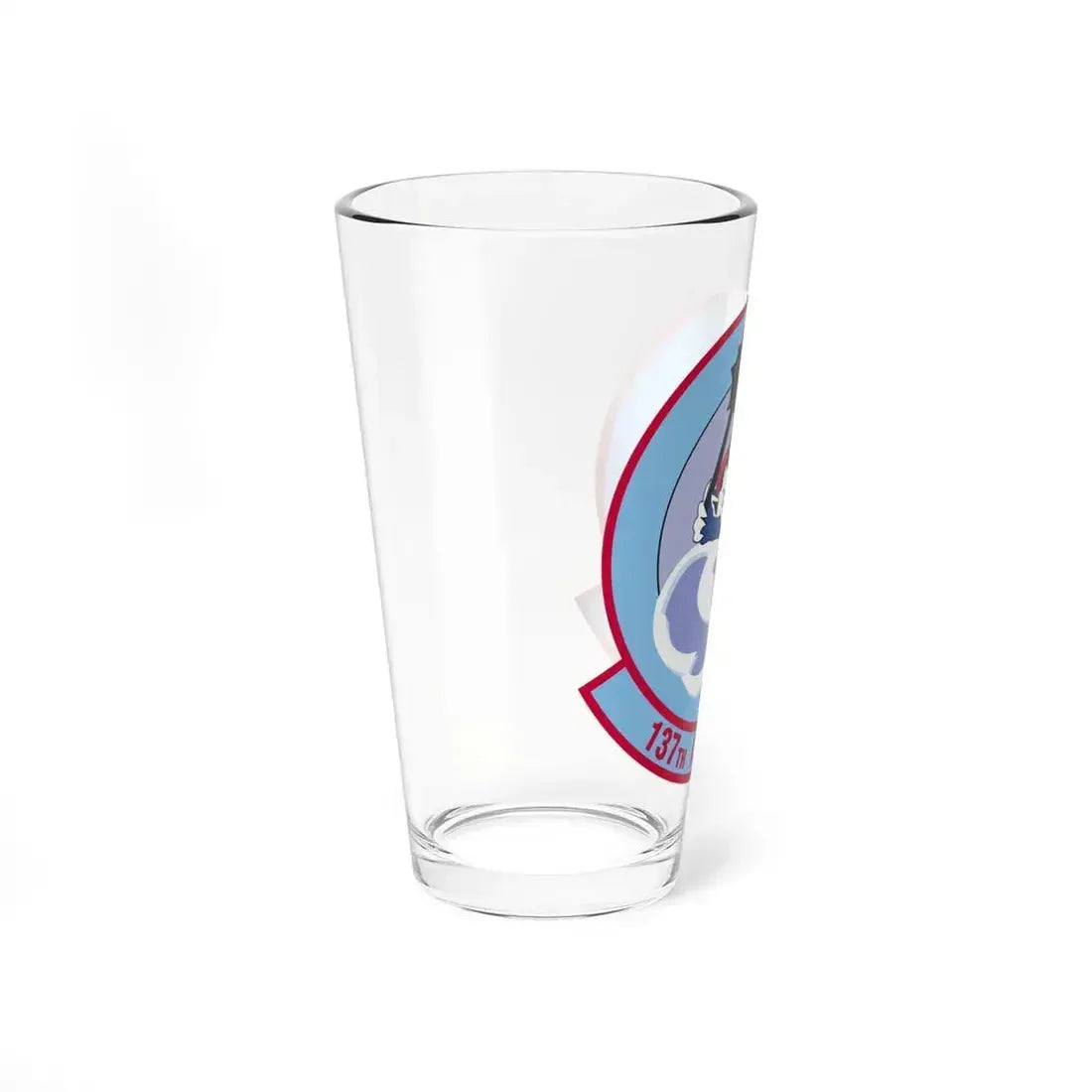 137 Airlift Squadron (U.S. Air Force) Pint Glass 16oz - Go Mug Yourself