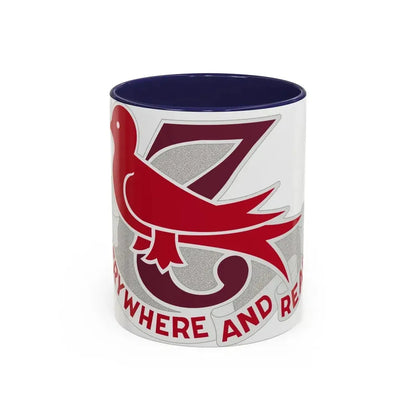 137 Aviation Battalion (U.S. Army) Accent Coffee Mug 11oz Navy - Go Mug Yourself