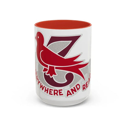 137 Aviation Battalion (U.S. Army) Accent Coffee Mug 15oz Navy - Go Mug Yourself