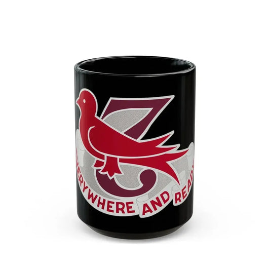 137 Aviation Battalion (U.S. Army) Black Coffee Mug 15oz - Go Mug Yourself