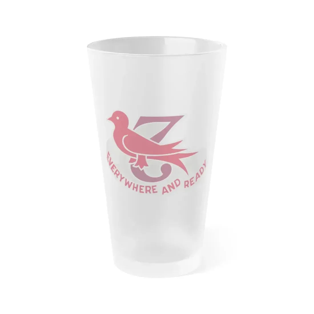 137 Aviation Battalion (U.S. Army) Frosted Pint Glass 16oz Default Title - Go Mug Yourself