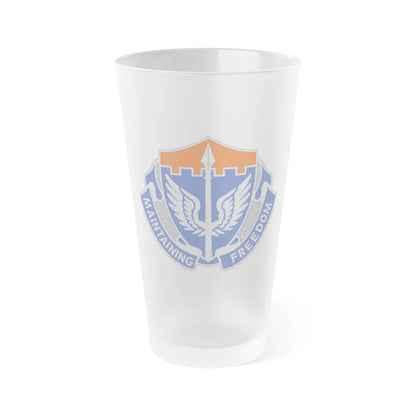 137 Aviation Regiment (U.S. Army) Frosted Pint Glass 16oz-Go Mug Yourself