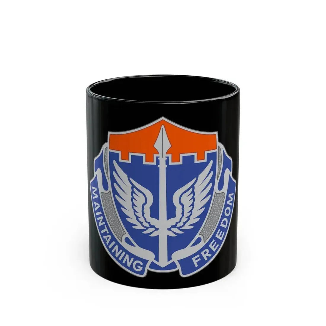 137 Aviation Regiment (U.S. Army) Black Coffee Mug - Go Mug Yourself