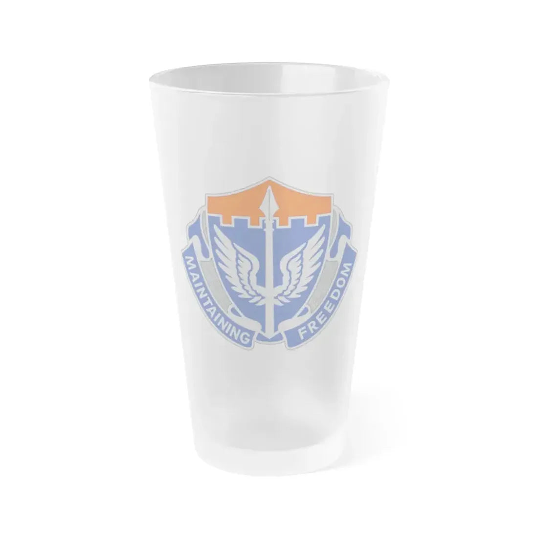137 Aviation Regiment (U.S. Army) Frosted Pint Glass 16oz Default Title - Go Mug Yourself