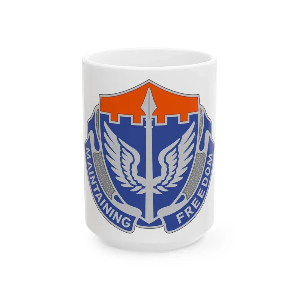 137 Aviation Regiment (U.S. Army) White Coffee Mug 15oz - Go Mug Yourself